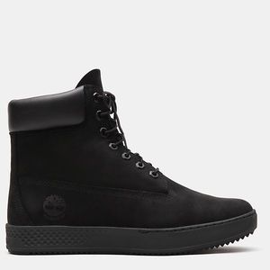 Black womens high top Timberlands